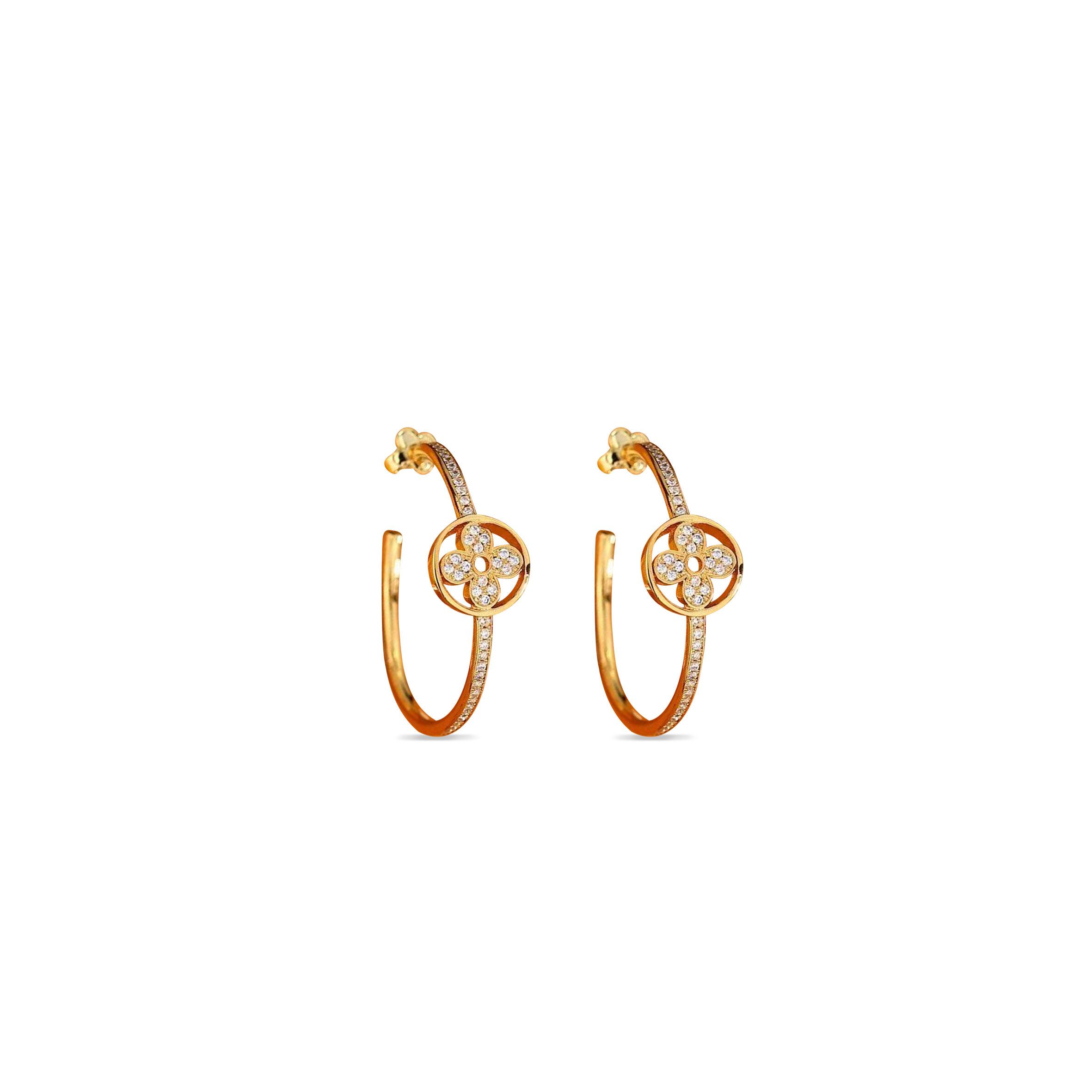 LOUIS VUITTON B BLOSSOM EARRINGS 121470